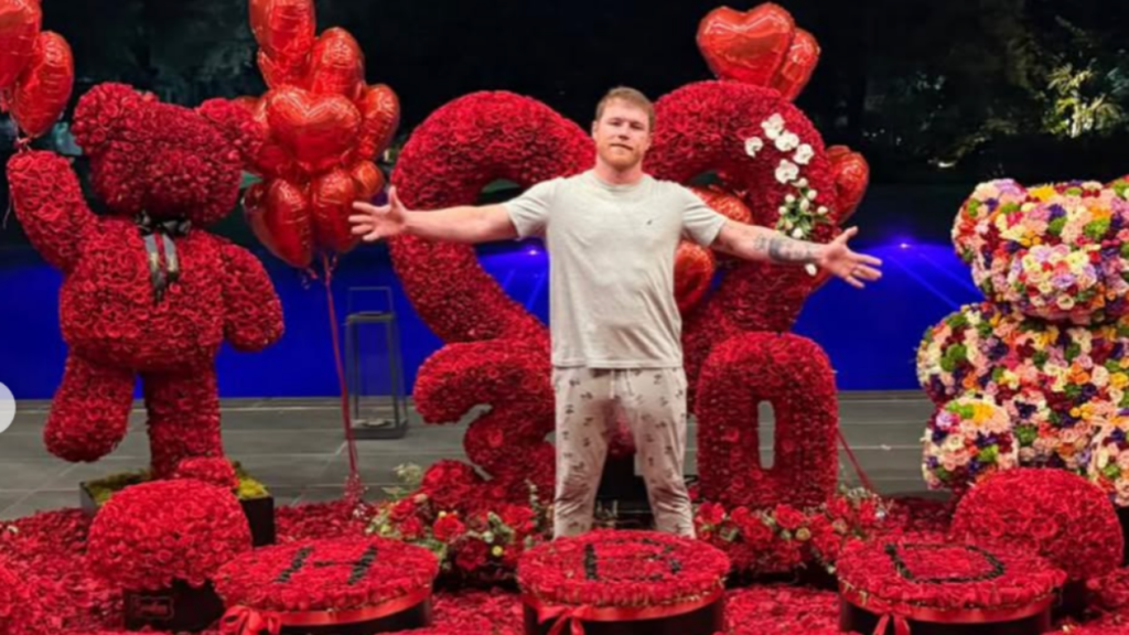 Canelo Álvarez festeja los 30 años de Fernanda Gómez con un espectacular regalo