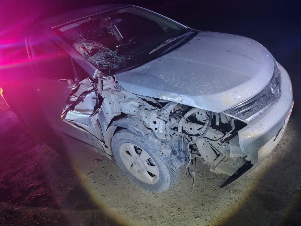 Peatón pierde la vida al ser atropellado por auto conducido por un menor