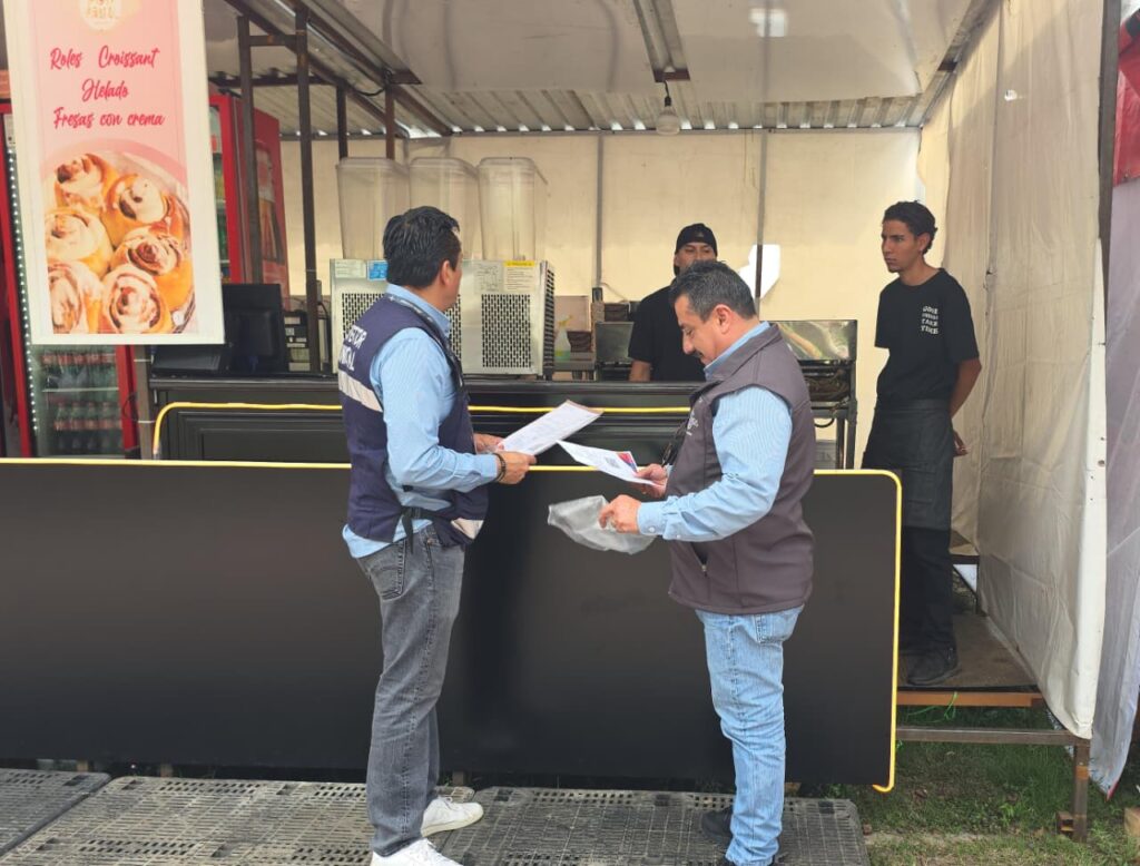 Inspectores Municipales reportan cumplimiento normativo en comercios de la Feria Villista 2026