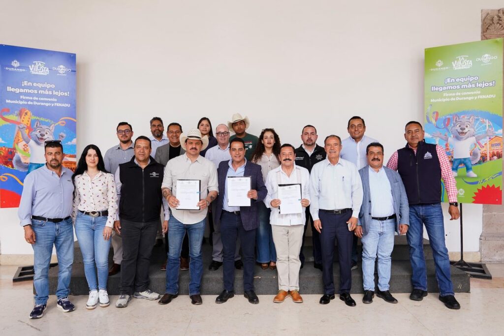 Listo Municipio y La Villista 2026 para la mejor feria de la gran familia duranguense