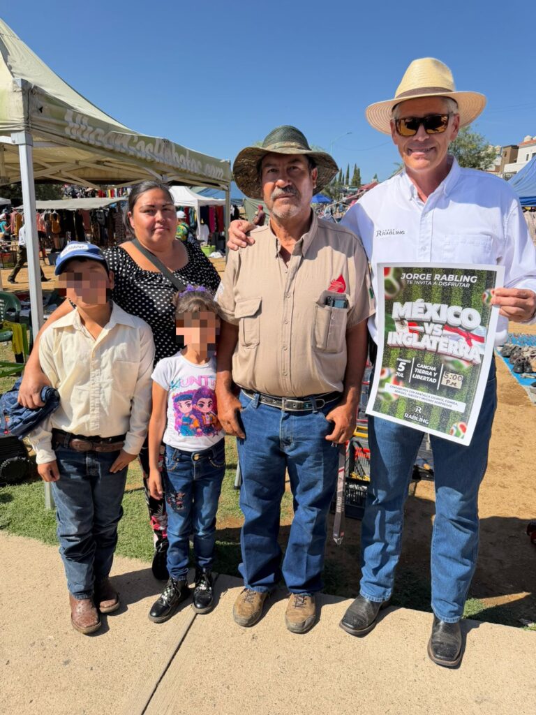 Festeja Jorge Rabling que la victoria está en familias y en el futbol mexicano