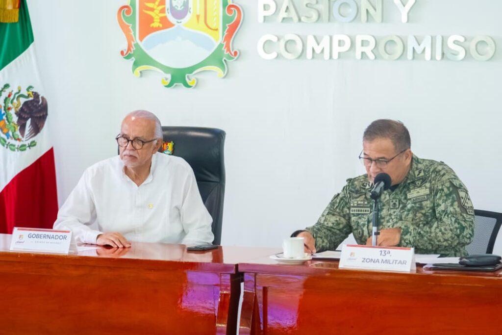 Miguel Ángel Navarro fortalece la coordinación institucional para preservar la paz y la seguridad en Nayarit