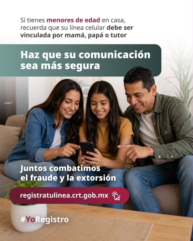 ¿Tienes menores de edad con celular en casa?