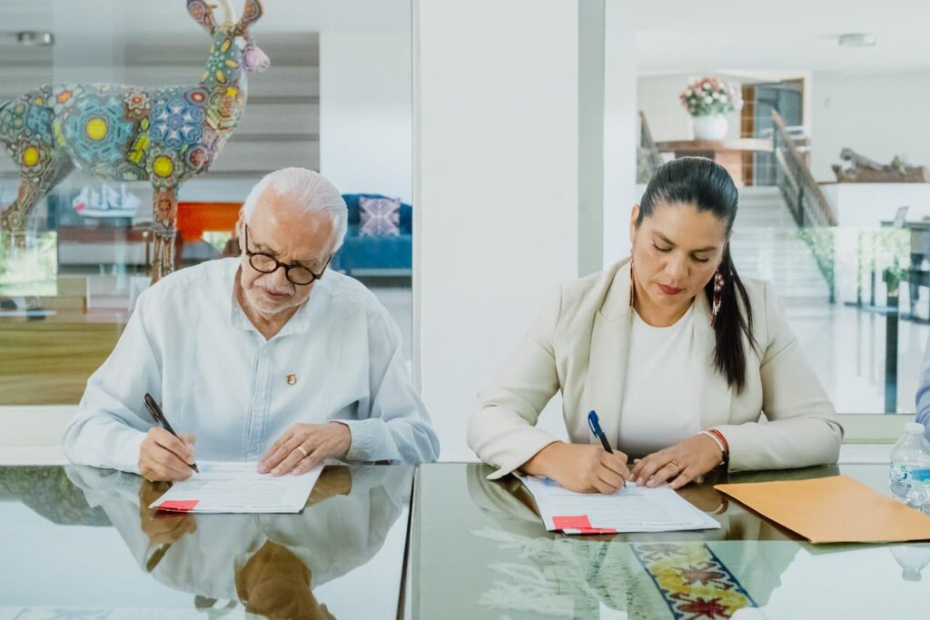 Miguel Ángel Navarro firma Acuerdo de Cooperación con la Procuraduría Federal del Consumidor