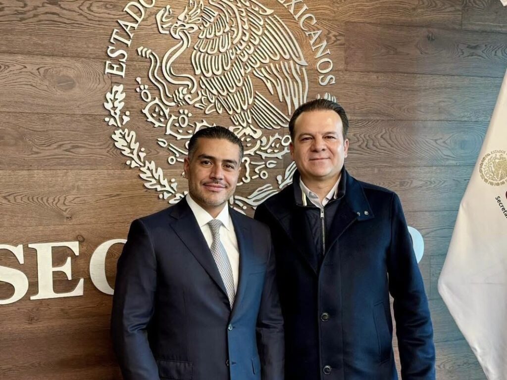 Esteban y García Harfuch se reúnen para dar seguimiento a temas estratégicos de seguridad