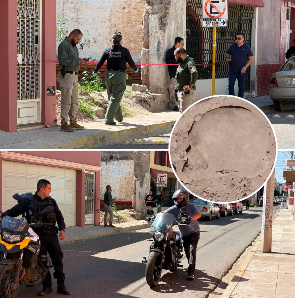 Hace tiempo se cayó una casa y ahora encuentran restos humanos