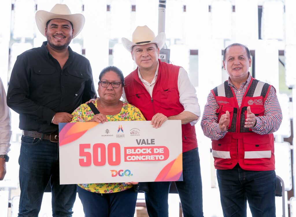 500 productores de Peñón Blanco reciben semilla; Esteban anuncia carretera a Yerbanís