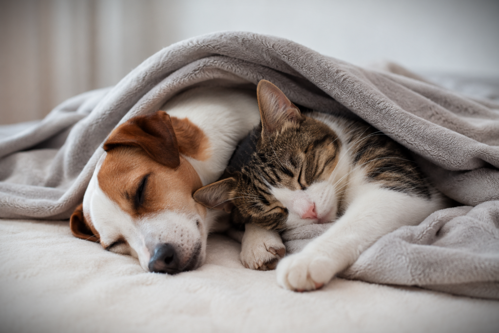 Dormir con perros y gatos implica riesgos para la salud, advierte Salud Pública