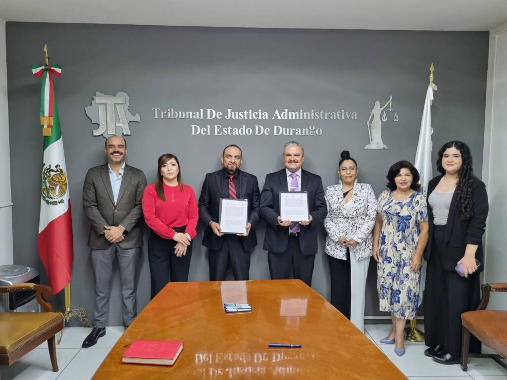 FADER y CIPOL-UJED fortalece vinculación con Tribunal de Justicia Administrativa