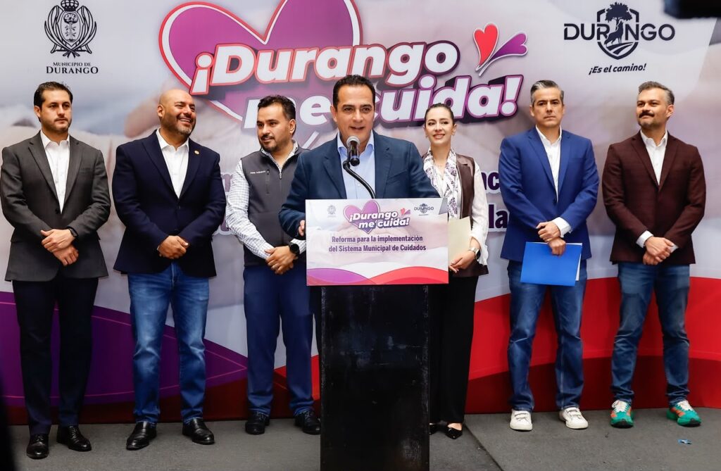 Durango da un paso histórico con el Sistema Municipal de Cuidados: Toño Ochoa