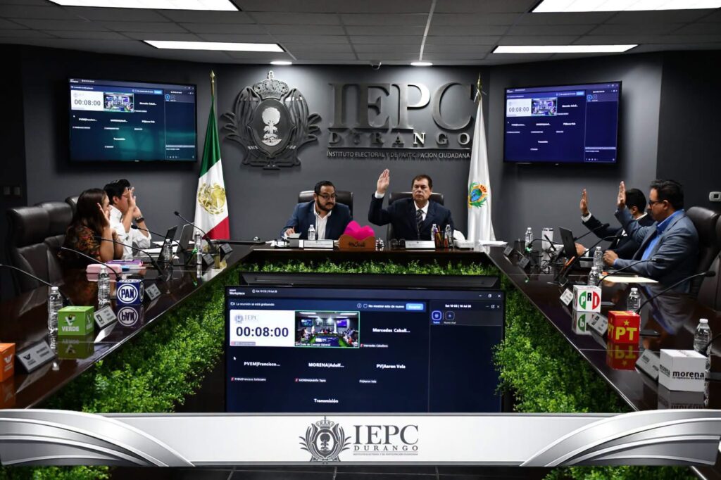 IEPC Durango aprueba acreditación de dos nuevos partidos y redistribuye financiamiento